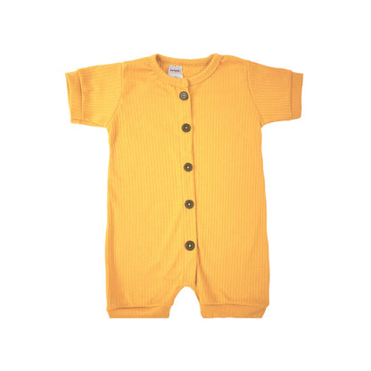 Booyah Baby & Kids Baju Bayi - Kejora Playsuit Banana (6-12 Month)