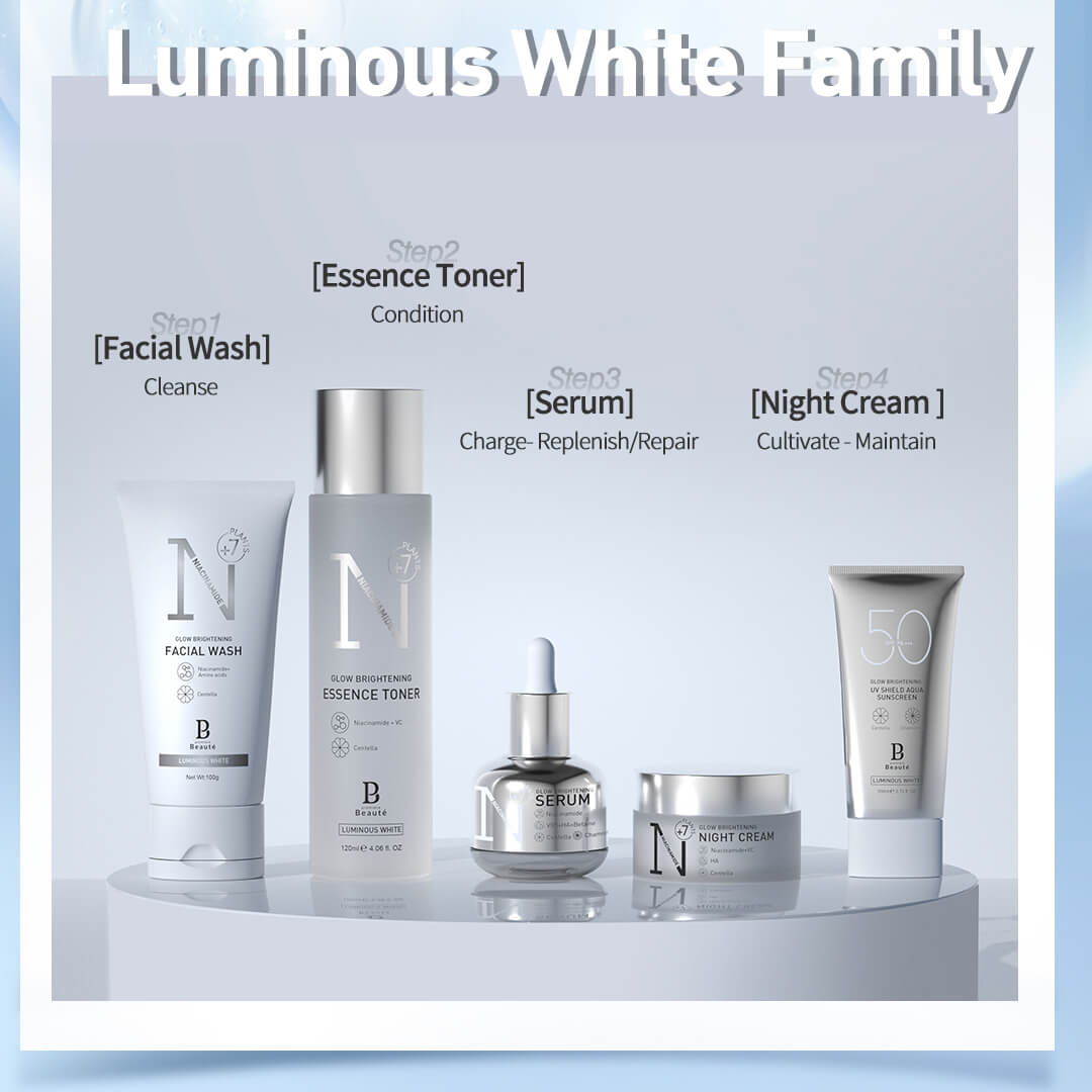 Premiere Beaute Luminous White Series Glow Brightening Facial Wash | 100 g