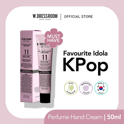 W DRESSROOM Krim Tangan No. 11 Sabun Putih (50ml)