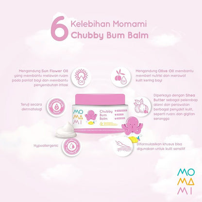 MoMaMi Baby Chubby Bum Balm - Lotion & Cream Bayi 50ml