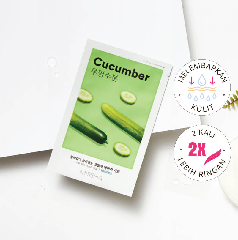 MISSHA Airy Sheet Mask (Cucumber)