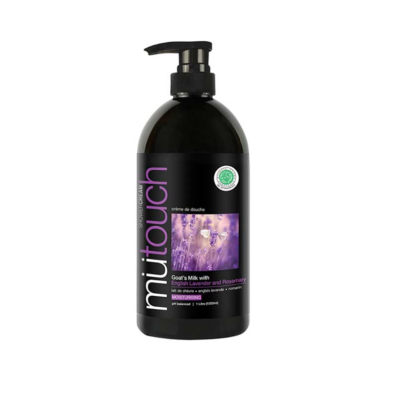 Mutouch Shower Cream With English Lavender and Rosemary | 1000ml