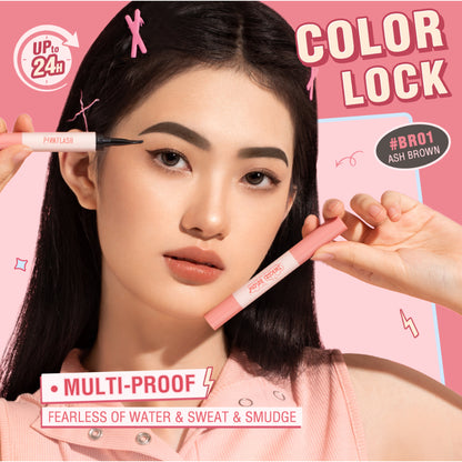 PINKFLASH SMUDGE PROOF BROW POMADE BR02