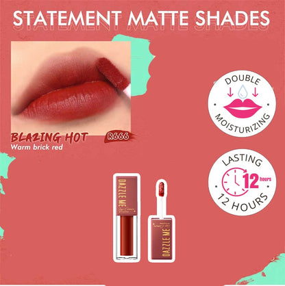 Dazzle Me Mousse Lip Cream - Blazing Hot