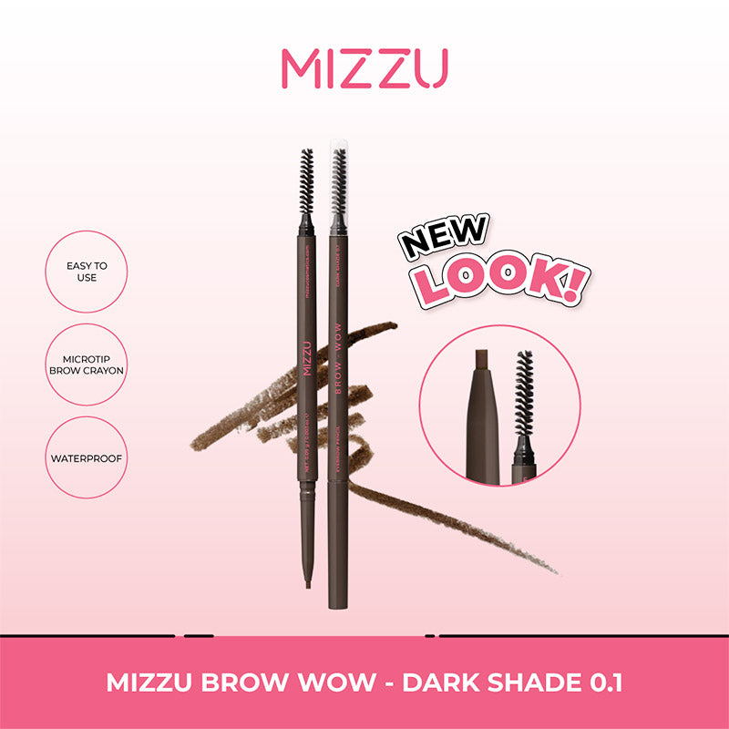 Mizzu Eye Brow Wow Dark - Shade 01 | 0.09gr