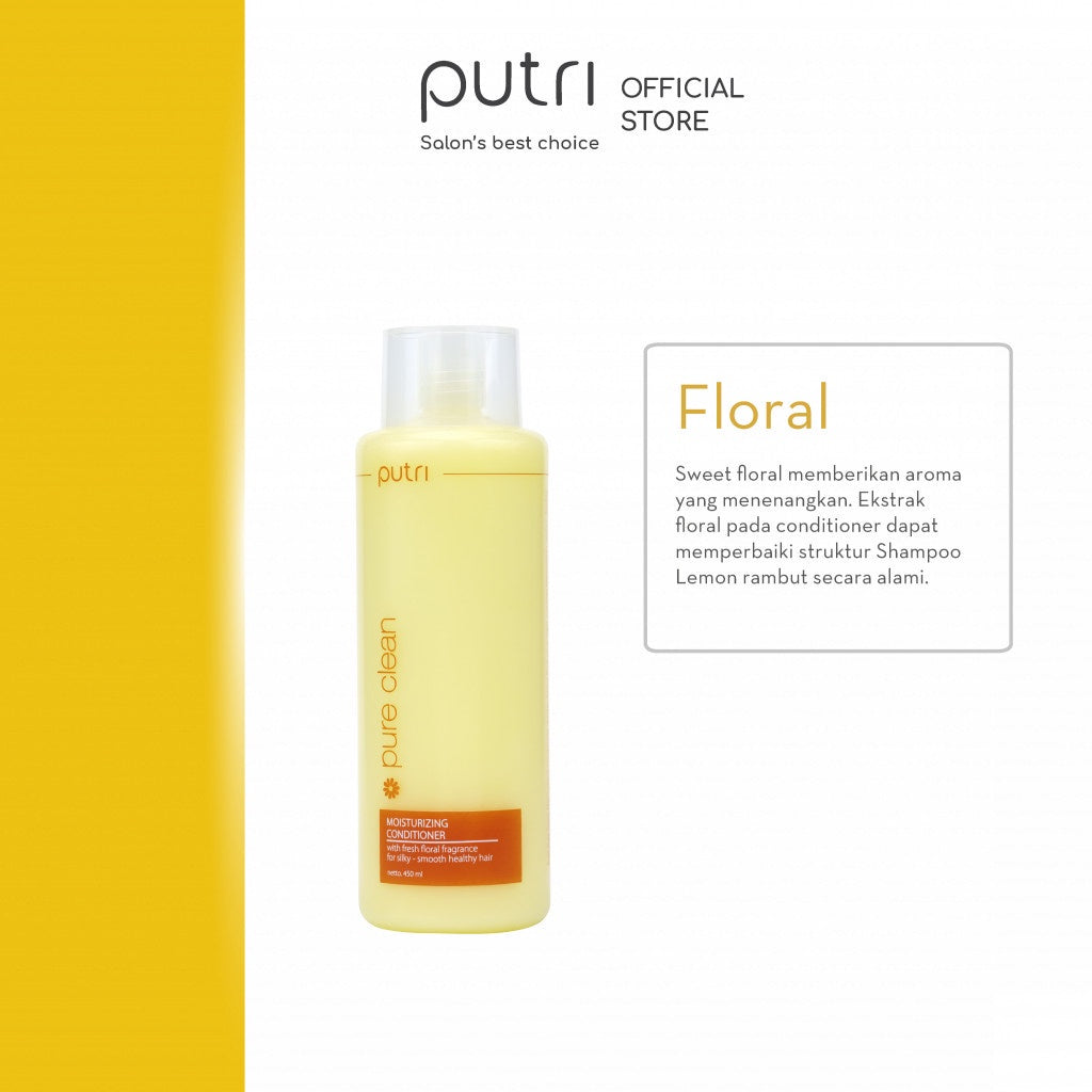 Putri Moisturizing Conditioner With Fresh Floral Fragrance 450ml