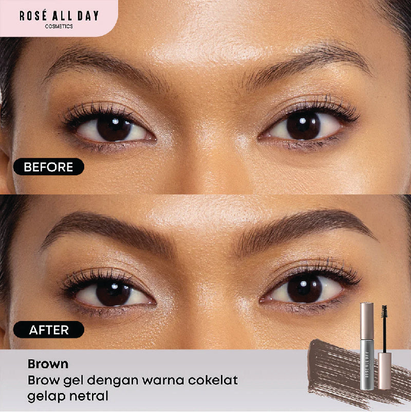 ROSE ALL DAY [NEW] Brow Fix Gel - Brown | 3 gr