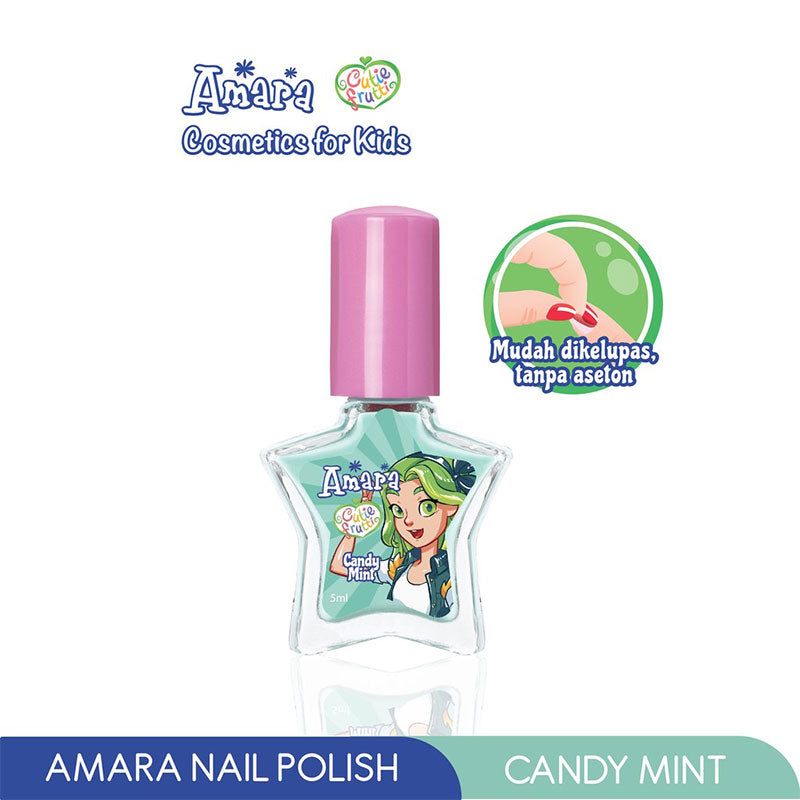 Amara Kids Nail Polish Candy Mint | 5 ml