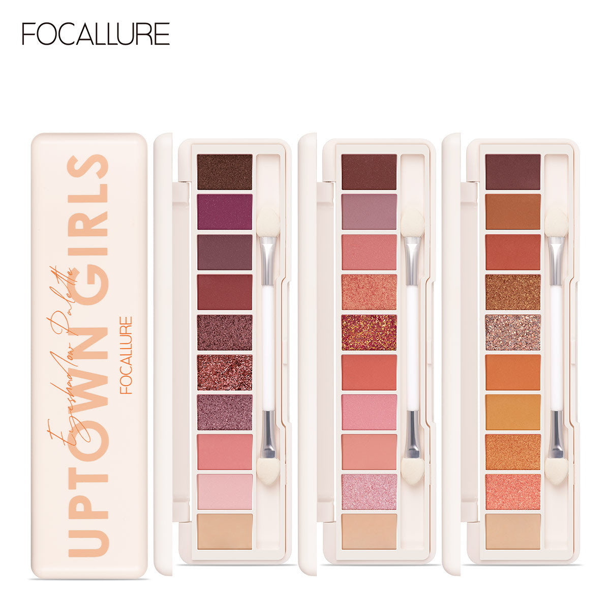 Focallure 10 Color Eyeshadow Palette FA158 #02