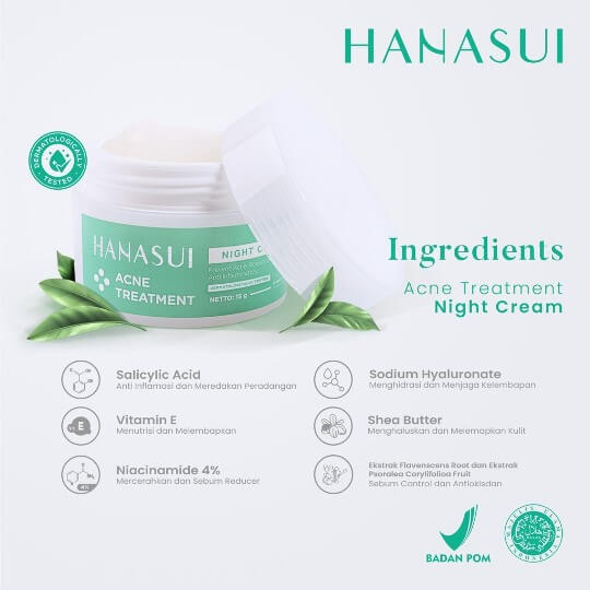 Hanasui Acne Treatment Series Pack + Free Pouch