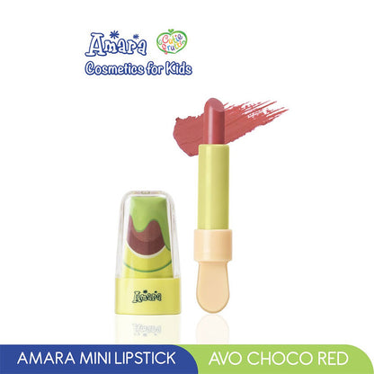 Amara Kids Mini Lipstick Avo Choco Red | 2.2 g