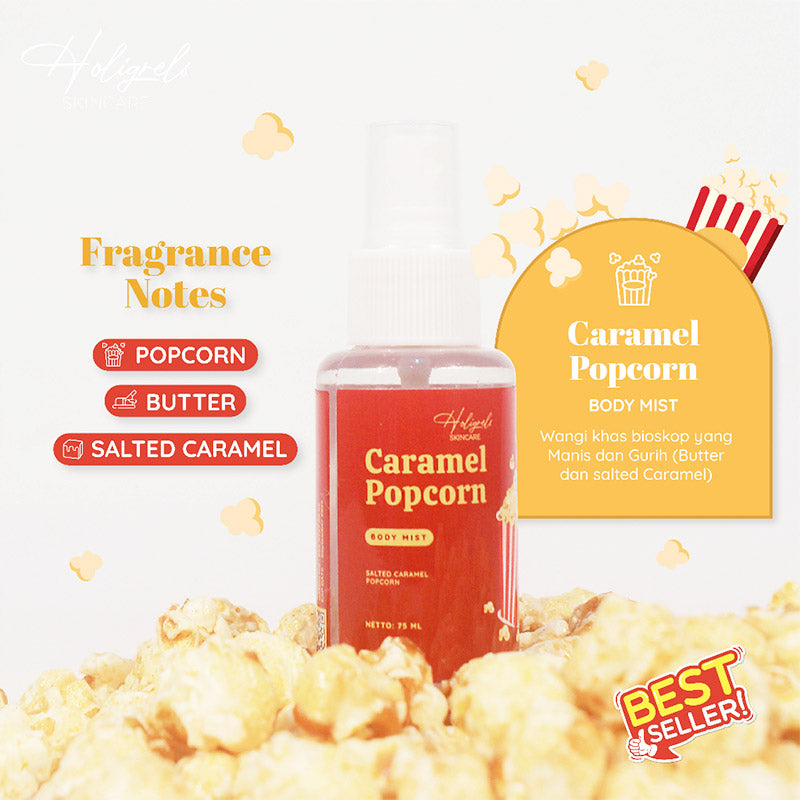 Holigrels Bodymist - Popcorn Caramel | 75ml