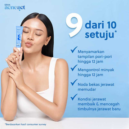 ERHA AcneAct Pore Minimizer & Oil Control Gel Cream 30 gr