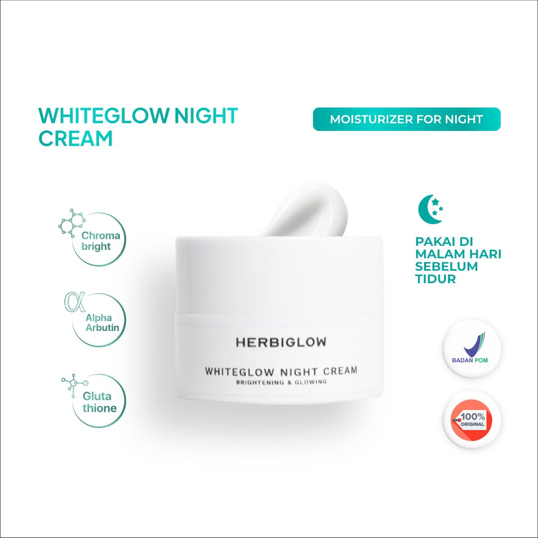 HERBIGLOW Whiteglow Night Cream 15gr