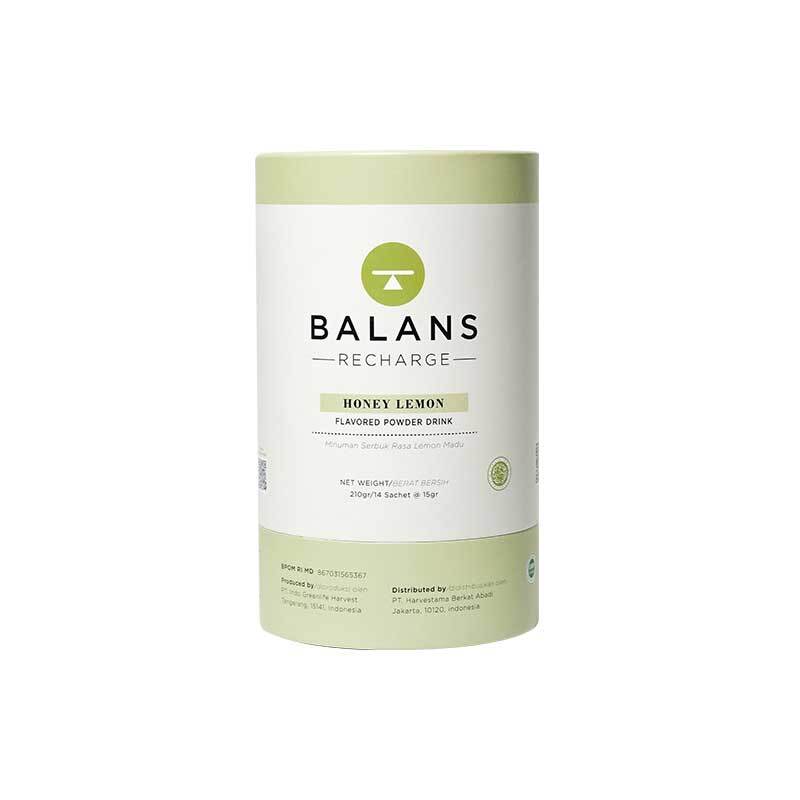 Balans Recharge Honey Lemon Fiber & Probiotics Drink| 210 g