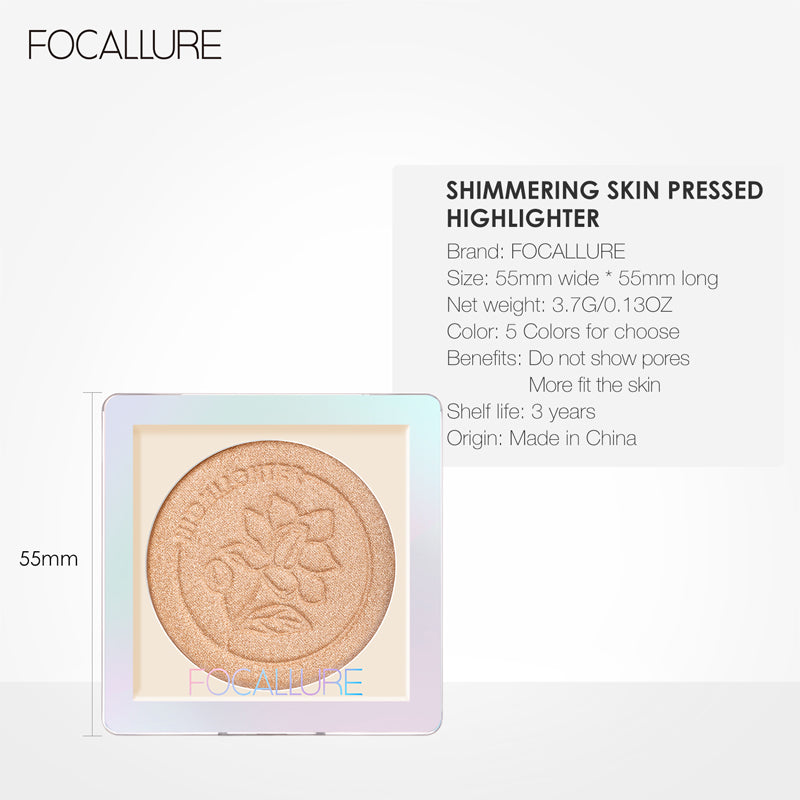 Focallure Shimmering Skin Pressed Highlighter FA234 #HS01