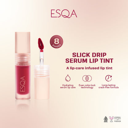 ESQA Slick Drip Serum Lip Tint - Bubble Berry 27gr