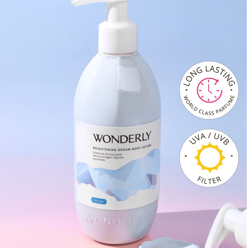 Wonderly Brightening Serum Body Lotion Voyage