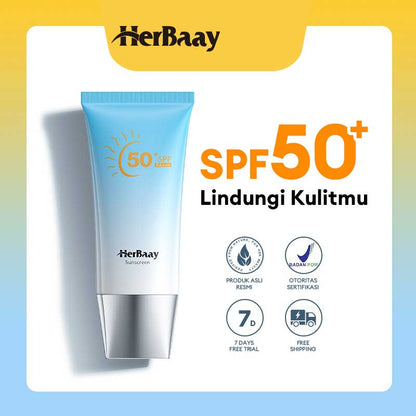 Herbaay Whitening Sunscreen PF50+ PA++++ | 30ml