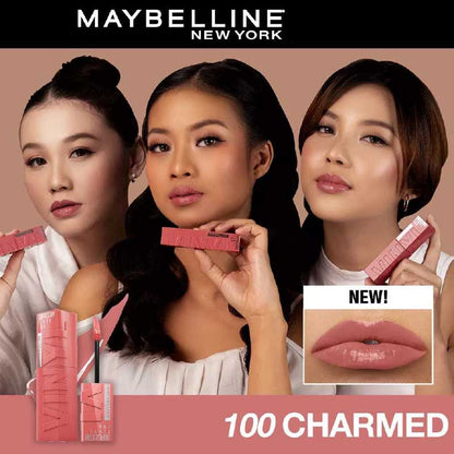 Maybelline Superstay Vinyl Ink 100 Charmed | 4.2 ml