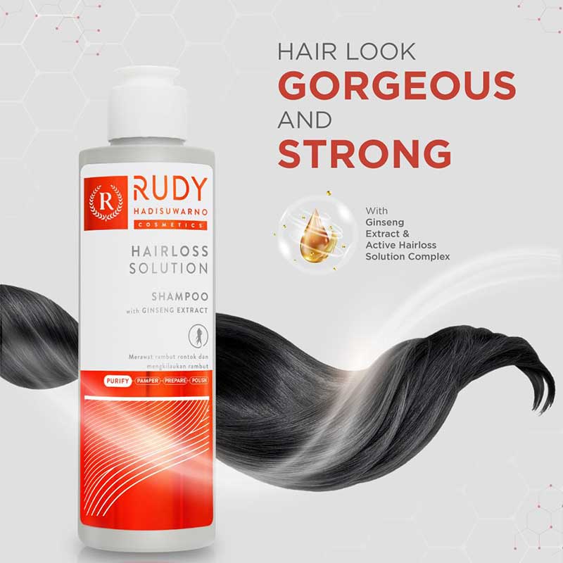 RUDY HADISUWARNO HAIRLOSS SOLUTION SHAMPOO | 100 ml