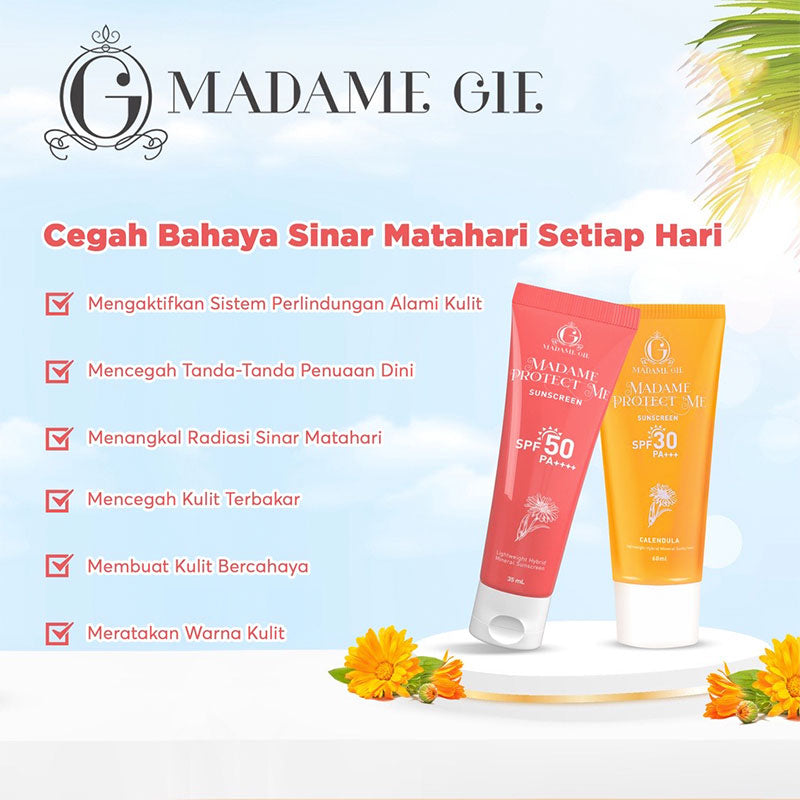 Madame Gie Protect Me Sunscreen SPF 50 PA+++ | 35 ml