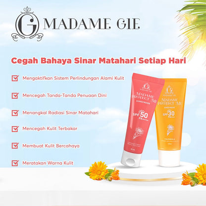 Madame Gie Protect Me Sunscreen SPF 50 PA+++ | 35 ml