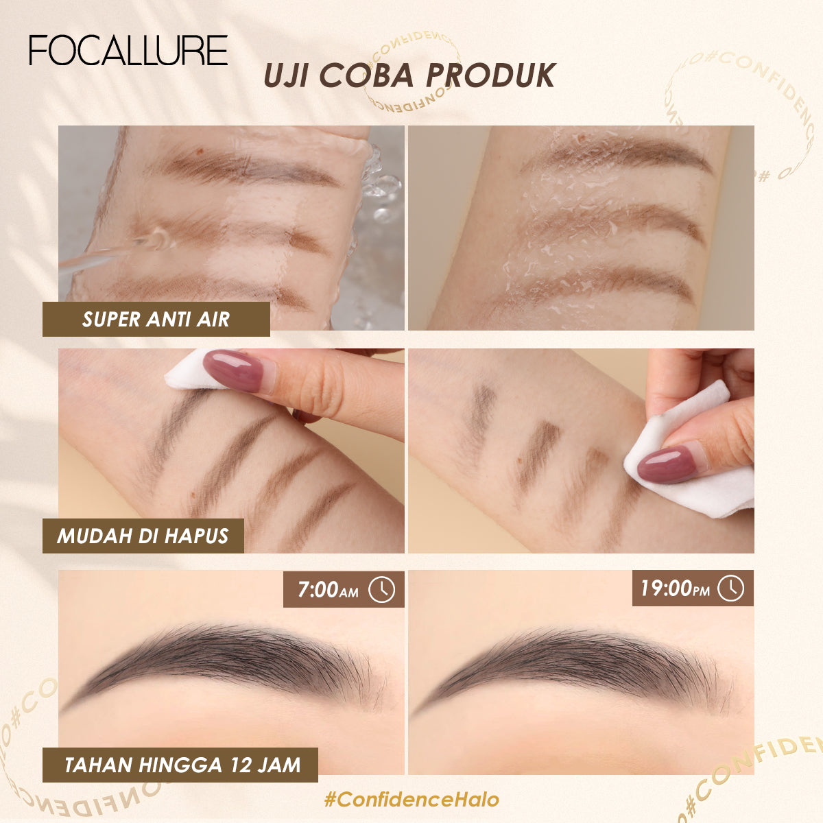 Focallure Silky Shaping Eyebrow Pencil FA202 #4