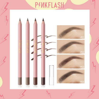 Pinkflash E02 Waterproof Easy Eyebrow Pencil - 03 Chocolate Brown