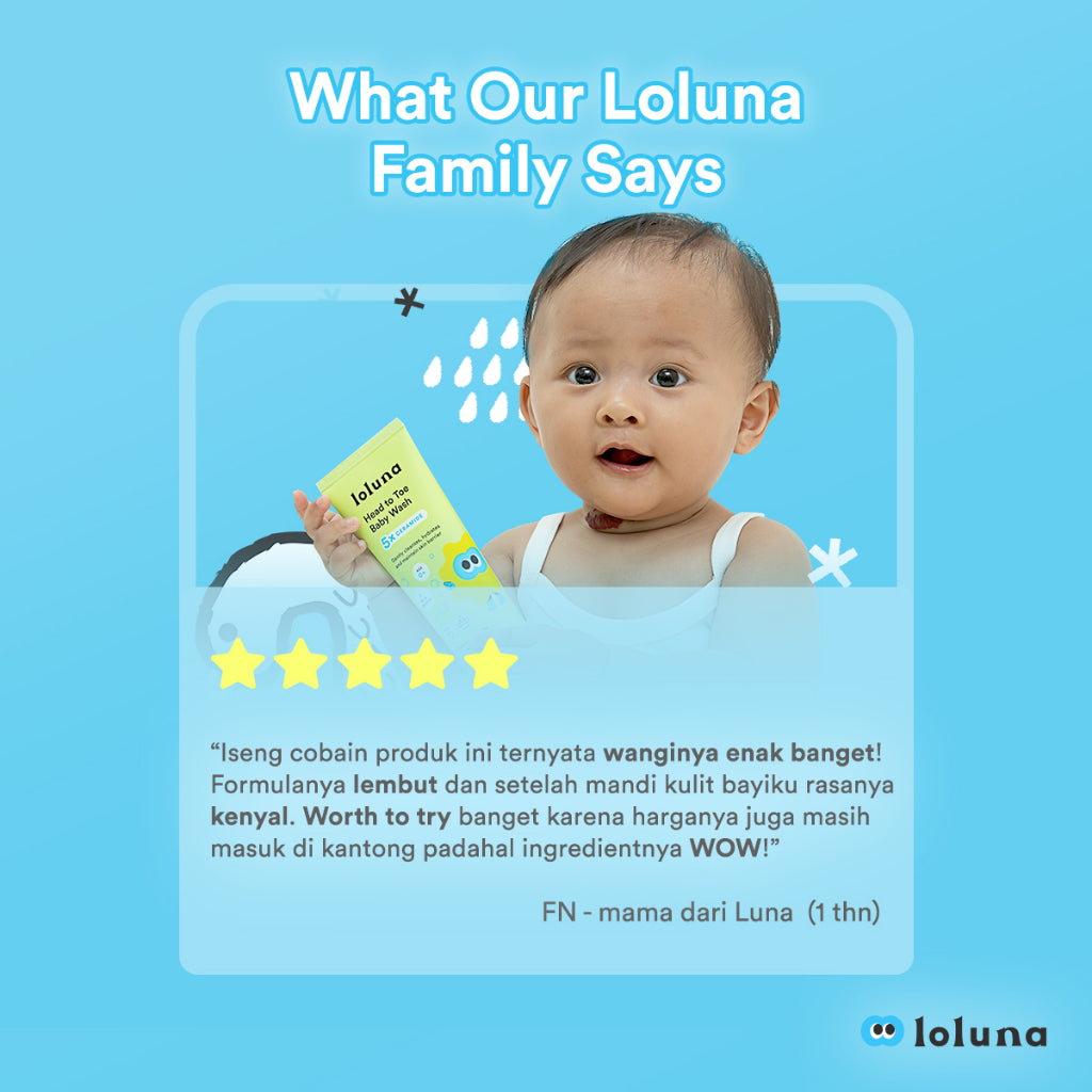 Loluna Head To Toe Baby Wash | 100ml