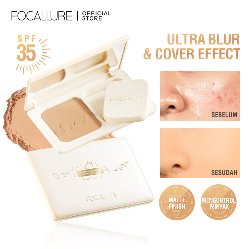 FOCALLURE ULTIMATE BLURRING SETTING POWDER FA338 PC02