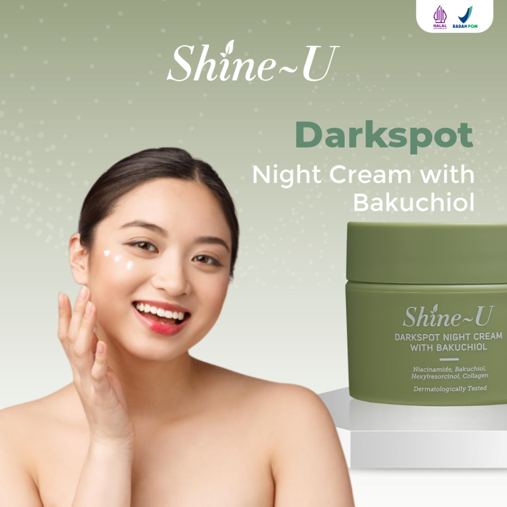 Shine-U Darkspot Night Cream with Bakuchiol | 20gr