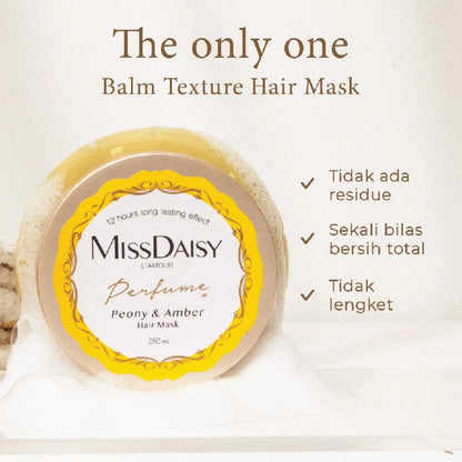 Miss Daisy Hair Mask  Peony & Amber 30ml