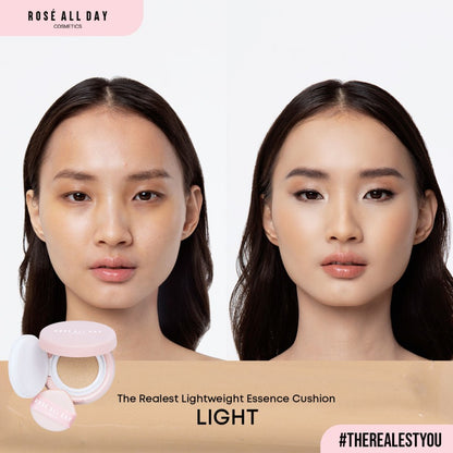 ROSE ALL DAY The Realest Lightweight Essence Cushion - Light