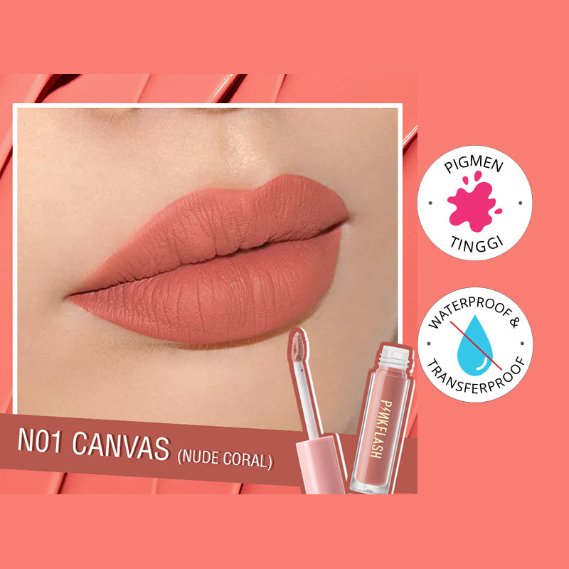 Pinkflash L01 Lasting Matte Lipcream - N01