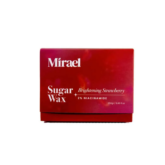 MIRAEL Brightening Strawberry Sugar Waxing Kit | 250 ml