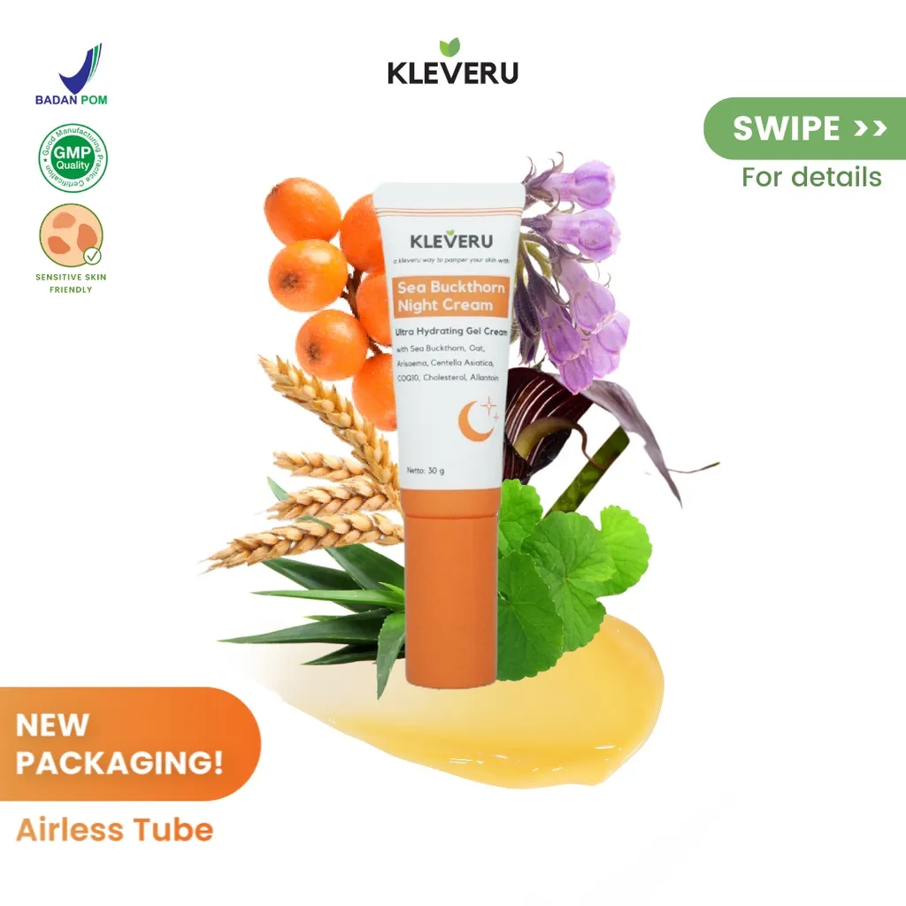 Kleveru Sea Buckthorn Night Cream | 30 g