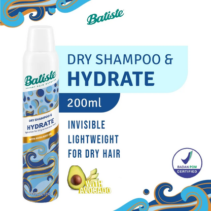 Batiste Benefit Dry Shampoo & Hydrate | 200 ml