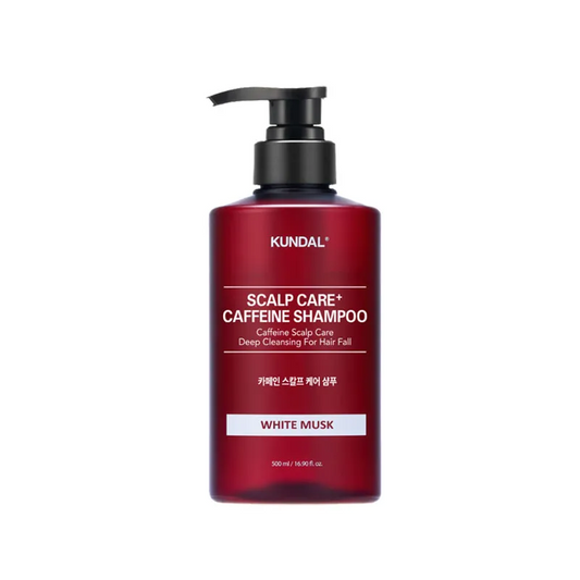 Kundal Scalp Care and Caffeine Shampoo - White Musk | 500ml