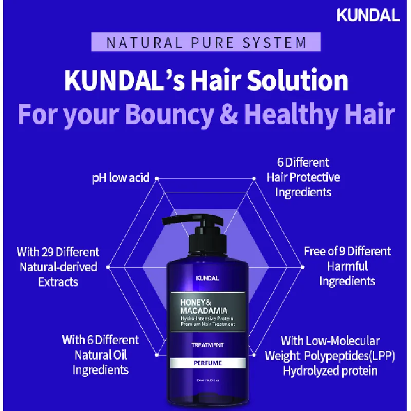 Kundal Hair Treatment White Musk | 500ml