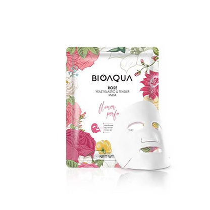 BIOAQUA Rose Yeast Elastic & Tender Mask 28g