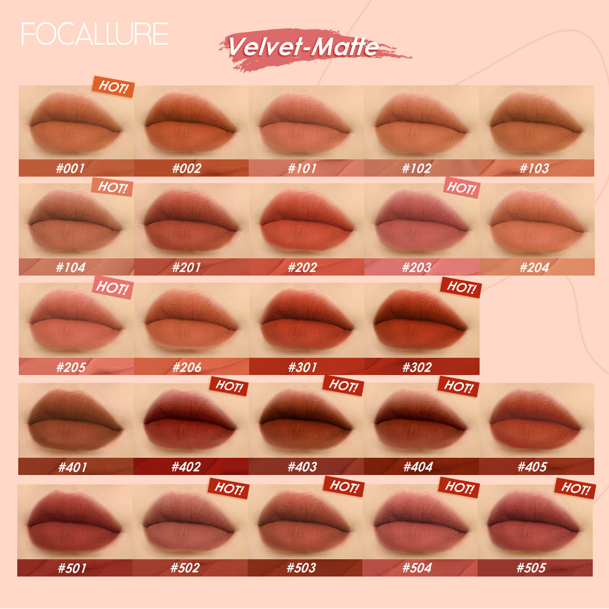 Focallure Velvet Smooth Lip Glaze FA196 #206