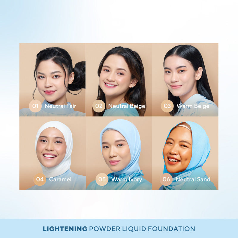 WARDAH Lightening Liquid Foundation - 04 Caramel | 6 ml