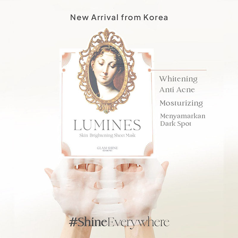 Glam Shine Lumines Skin Brightening Sheet Mask 28g