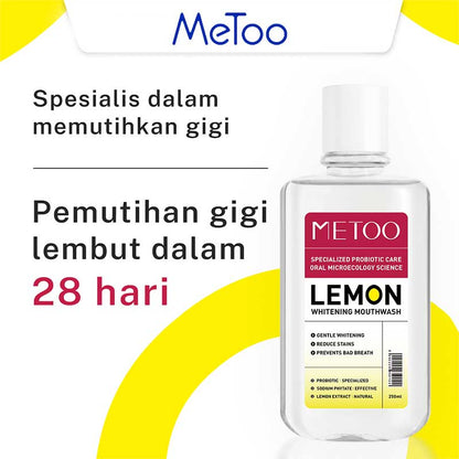 MeToo Lemon Whitening Mouthwash | 250ml