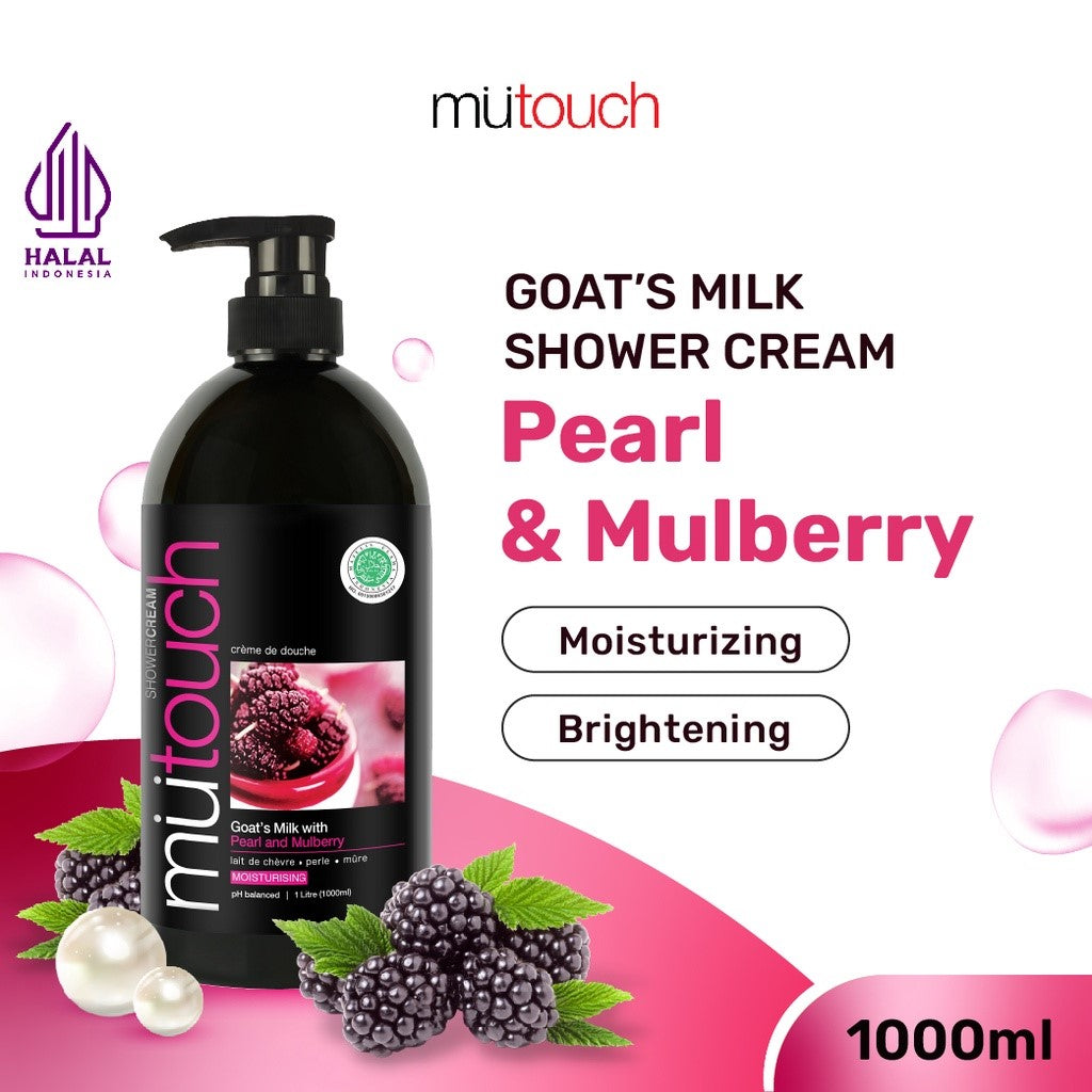 Mutouch Shower Cream With Mulberry and Pearl | 1000ml