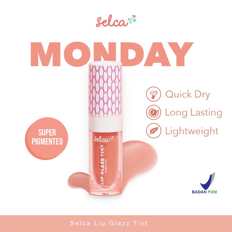 SELCA Lip Glazz Tint Day Series - Monday | 2.5ml