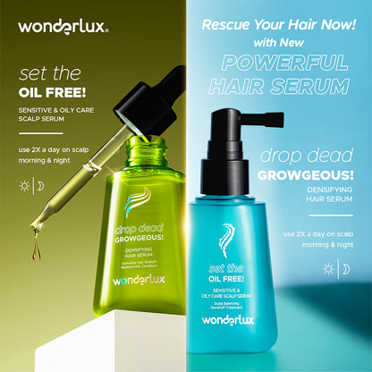 WONDERLUX Set The Oil Free! Sensitive & Oily Care Scalp Serum | 75ml