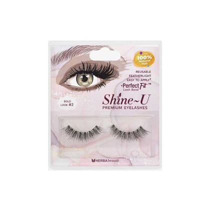 Shine-U Premium Eyelashes â Bold Look 1 #BL2