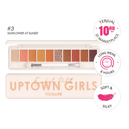 Focallure 10 Color Eyeshadow Palette FA158 #03